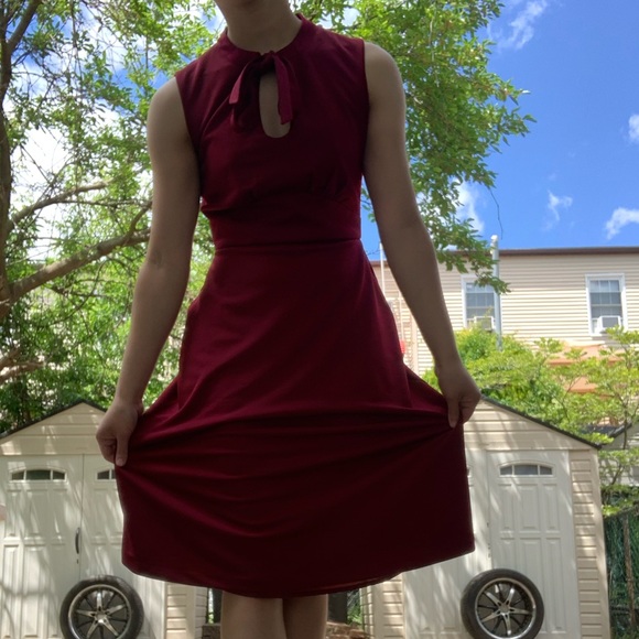- ModCloth Midi Vintage Style  Dress Spring … - Picture 2 of 14